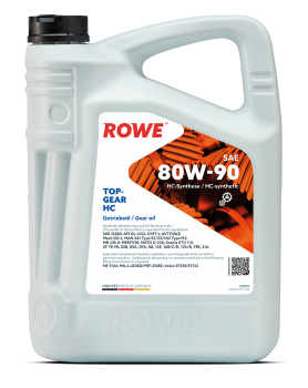 80W90 Rowe Hightec TopGear HC Getriebeöl Rowe_Artikelbild_diehalle3.0_dershop3.0_5Liter